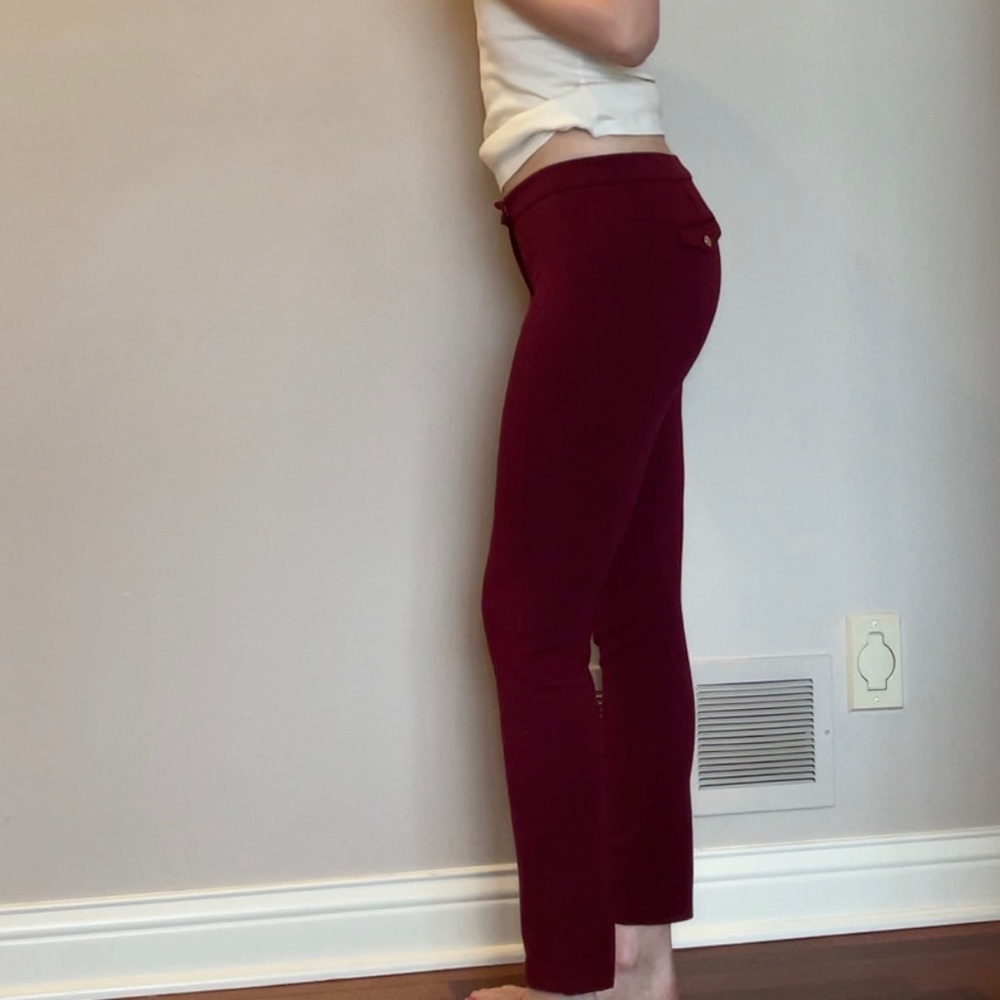 Cranberry Juicy Couture Low Rise Zip Pants